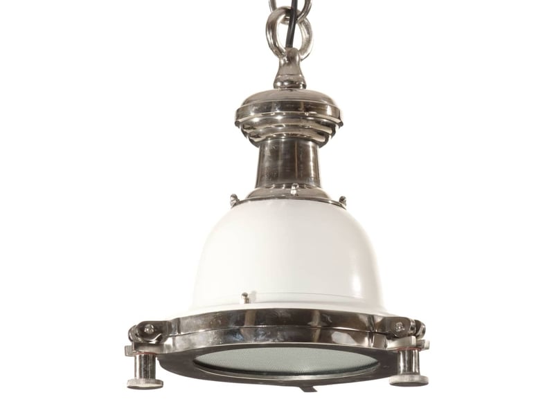  Lampe suspendue, suspension luminaire 24x24x137 cm aluminium  - Conforama D