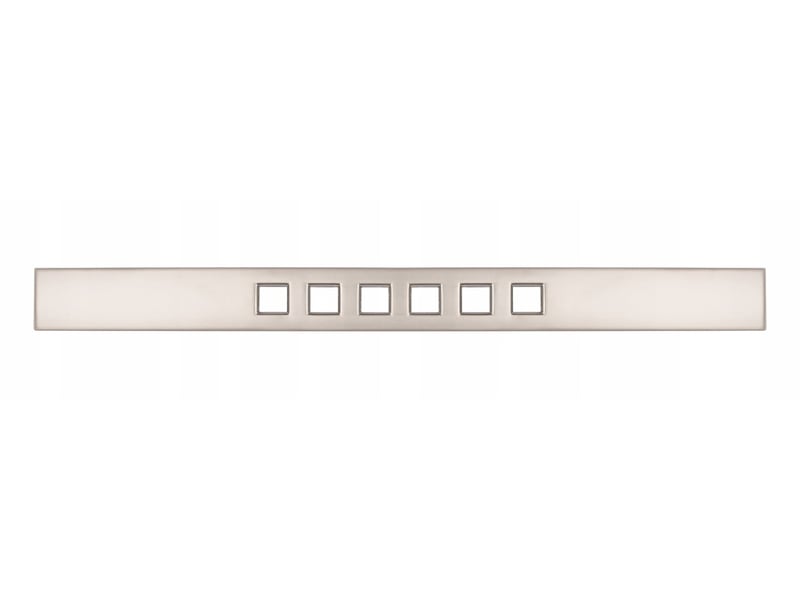  Poignée de meuble couleur satinée, entraxe de 96 mm - a029  - Conforama E