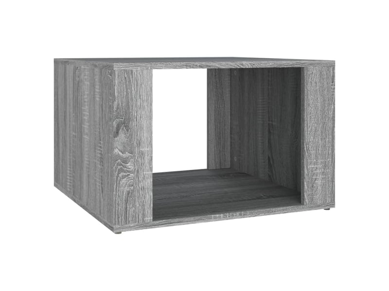  Table de chevet - cabinet de chevet - table de nuit sonoma gris 57x55x36 cm bois d'ingénierie  - Conforama A