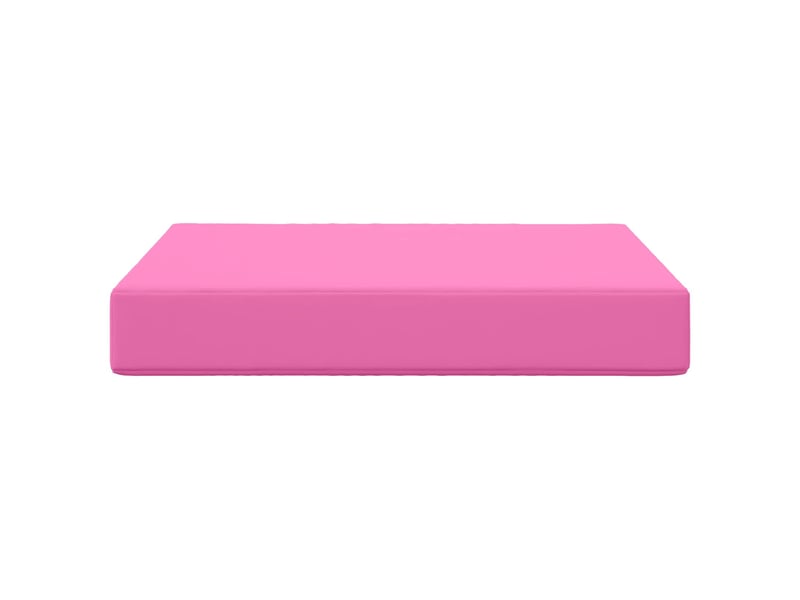  Coussin de canapé d'extérieur, coussin de chaise polyester rose 60 x 60 cm cf54138  - Conforama D