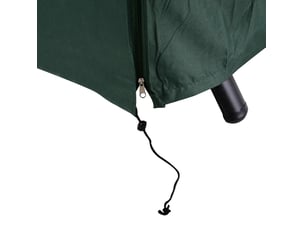 Housse de protection pour balançoire de jardin 177 x 114 x 152 cm – vert foncé – imperméable et anti-uv