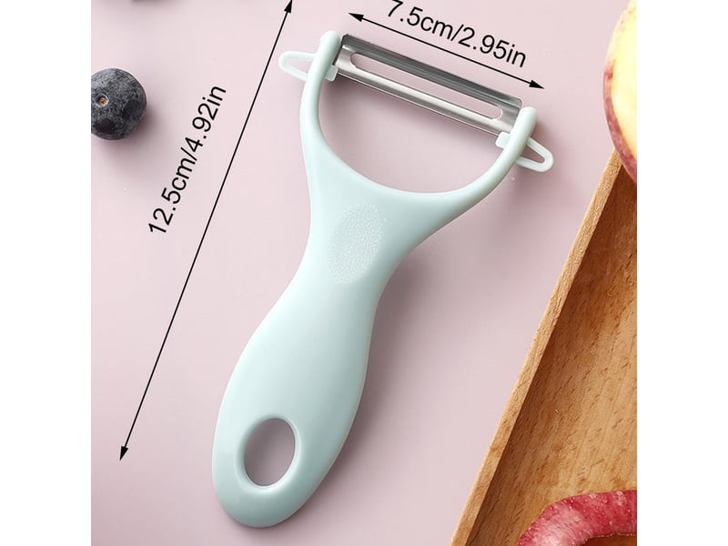  Lot de 3 éplucheur universel, econome legumes inox eplucheur, éplucheurs de cuisine pour fruits, pommes de terre  - Conforama B