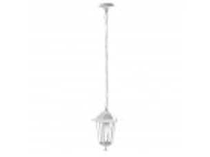 Suspension extérieure fabrilamp auriga e27 ip44 hauteur réglable blanc