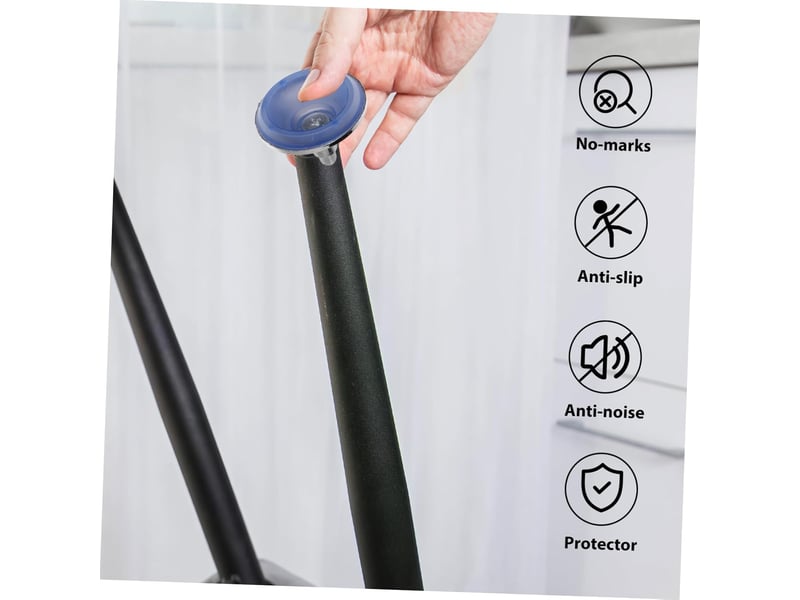  Lot de 4 supports réglables pour mobiliers, antidérapants et anti-rayures, installation simple pour surélever canapé, table et armoire  - Conforama D