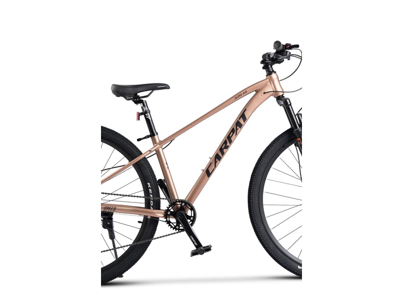  Vtt semi-rigide 29 pouces 1x9 vitesses métal marron  - Conforama D