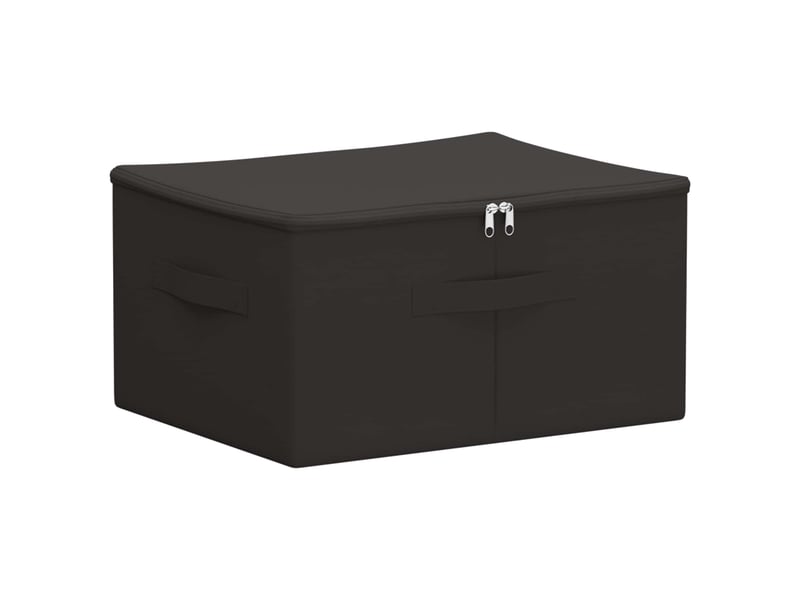 Boîte de rangement tissu intissé 43x34x23 cm 33,6 l - Conforama A