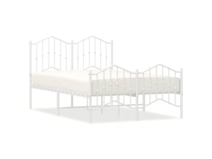 Lit 2 places 120x190cm    coloris blanc