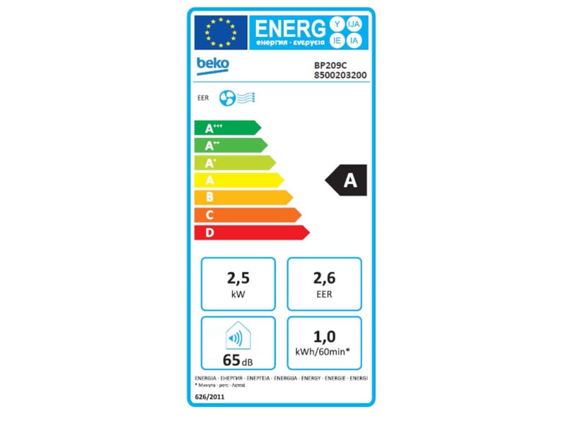 Climatiseur monobloc BEKO BP209C coloris blanc - Conforama Z