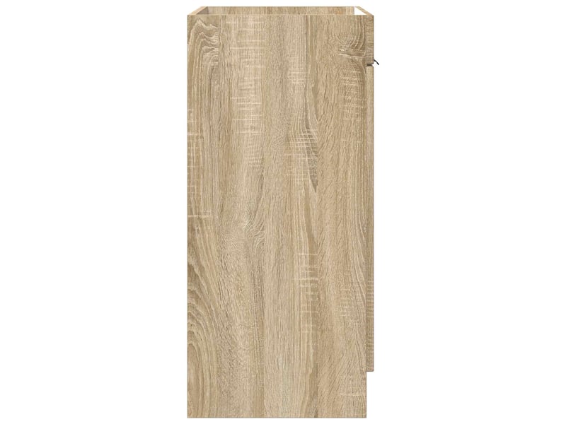  Armoire sous évier de salle de bain, meuble de rangement chêne sonoma shl8455  - Conforama E