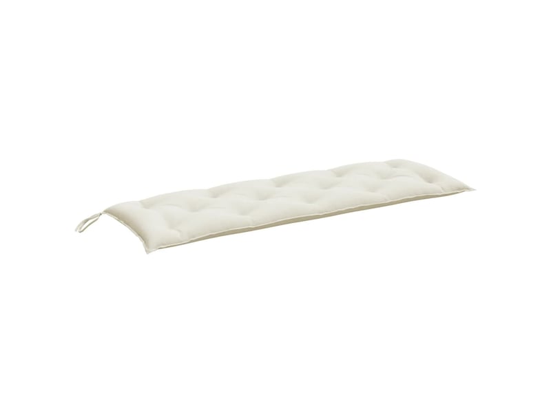  Coussin de banc de jardin, coussin d'assise crème mélangé 150x50x7 cm tissu cf52719  - Conforama A