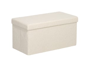 Banquette lit convertible couchage Occasionnel <strong>FLORAGRACE</strong> <strong></strong> blanc