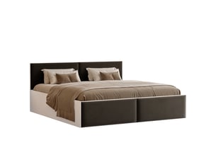 Lit coffre 160x200 cm IDOHOME  ATHERIS coloris noir