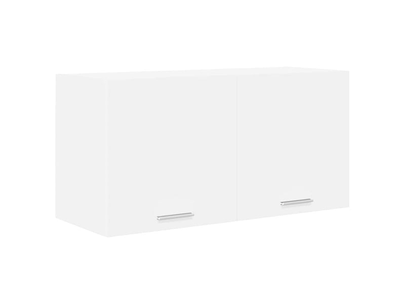  Meuble de rangement cuisine, armoire suspendue blanc 80x31x40cm bois d'ingénierie  - Conforama A