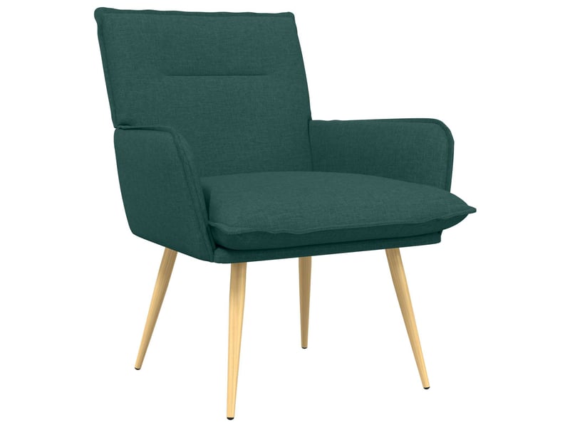  Vidaxl fauteuil vert foncé tissu  - Conforama A