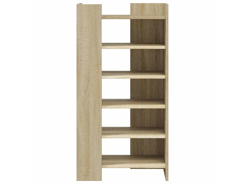  Meuble à chaussure, armoire à chaussures chêne sonoma 52x37,5x100 cm  - Conforama D