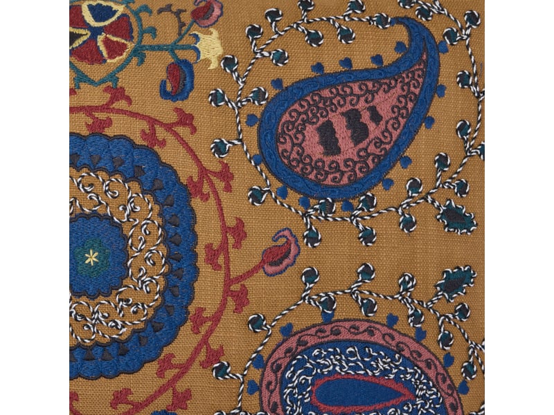  Housse de coussin en broderie paisley  mandana 26422 - Conforama D