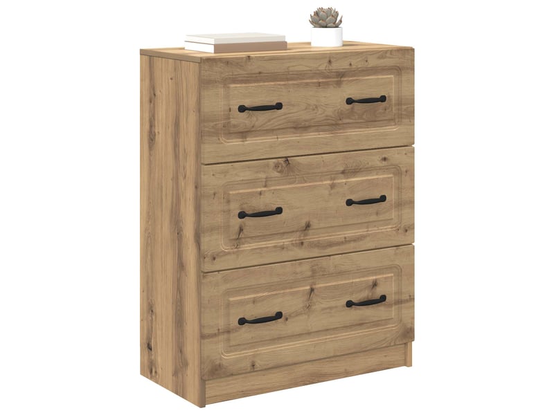  Armoire de rangement bureau, armoire à tiroirs 66 x 34,5 x 87 cm bois d'ingénierie shl1092  - Conforama C
