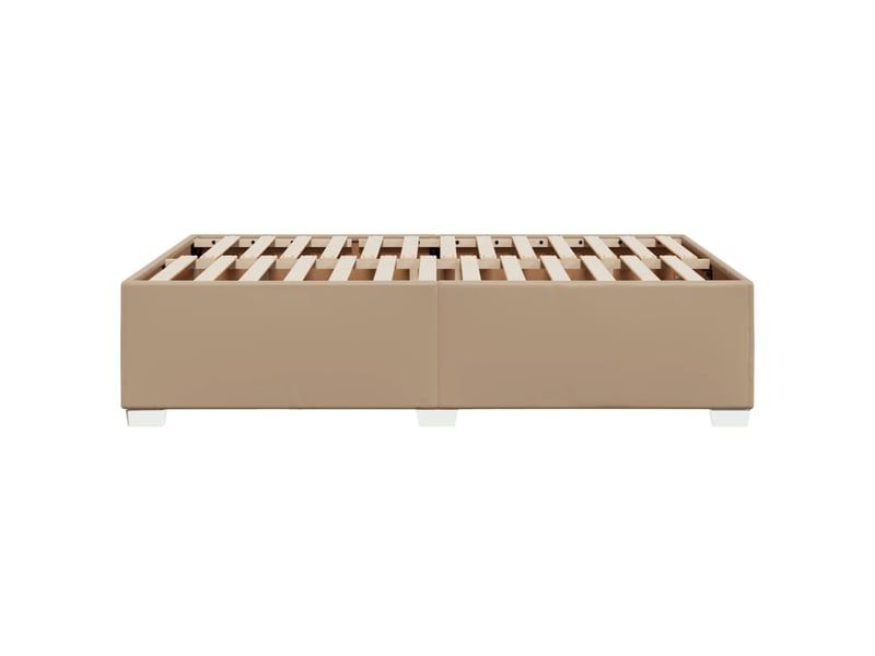  Lit double- lit adulte -  cadre de lit sans matelas cappuccino 120x190 cm similicuir  - Conforama D