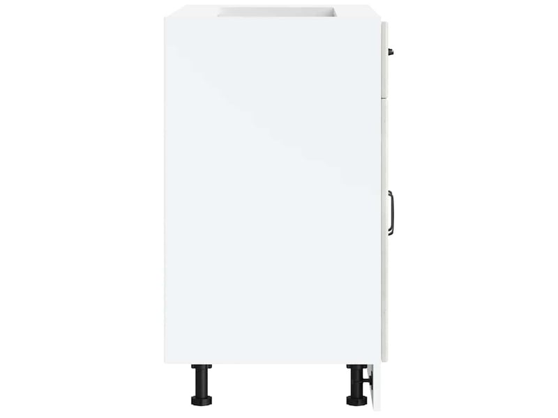  Meuble de rangement, armoire de cuisine lucca gris béton bois ingénierie shl7281  - Conforama E