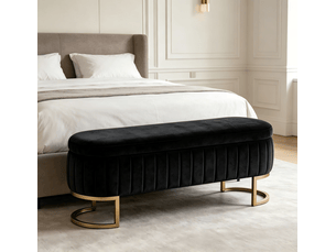 Banquette lit convertible couchage Quotidien <strong></strong> <strong></strong> noir