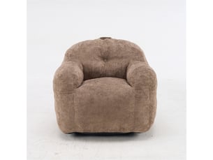 Pouf / repose pied   marron