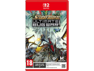 Jeu starship troopers ultimate bug war nintendo switch 2 jeu-key card