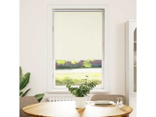 Store enrouleur occultant, store à rouleau blanc cassé largeur du tissu 80,7 cm cf45612