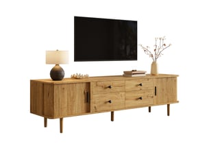Meuble tv coloris marron 165 cm <strong></strong>  <strong>CozyNest</strong>
