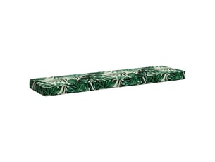 Coussin de banc, coussin d'assise, coussin pour chaisecanapé 1 pièce vught 100 % polyester motif feuilles cf52017