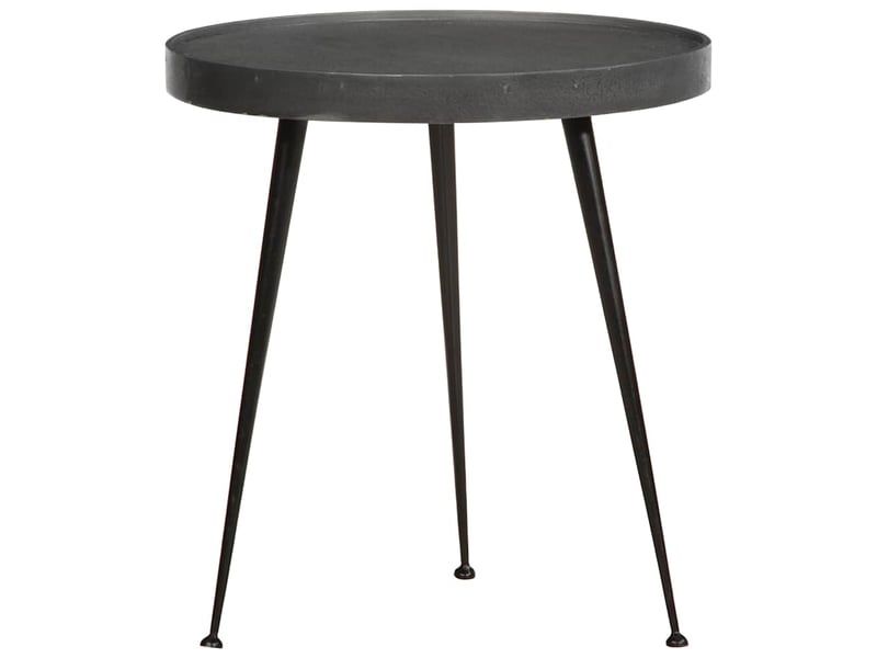  Table basse 3 pcs - table de salon - table à thé en bois d'ingénierie noir  - Conforama D