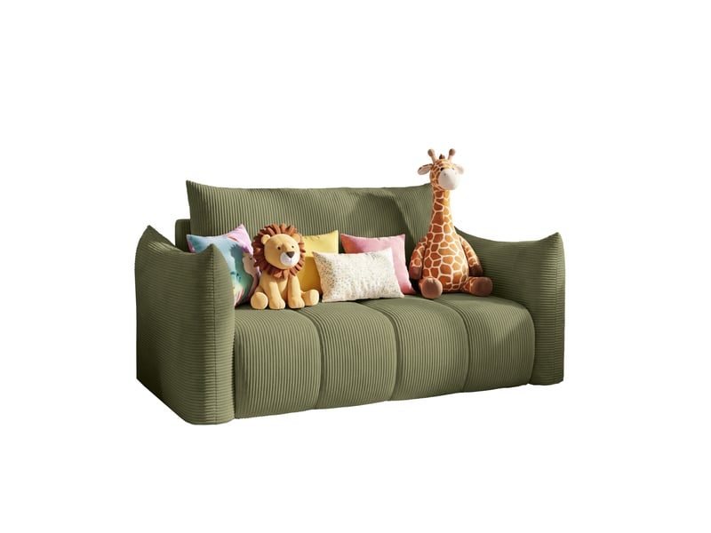  Canapé américain flo, avec fonction couchage, pour enfants, poso, vert clair (46)  - Conforama A