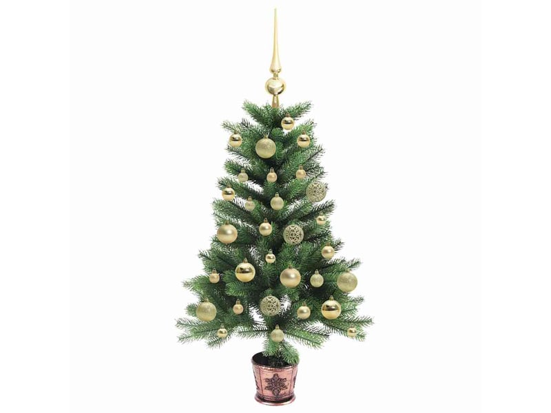 Sapin de noël, arbre de noël avec 150 led avec support vert 90 cm pe shl9876 - Conforama D