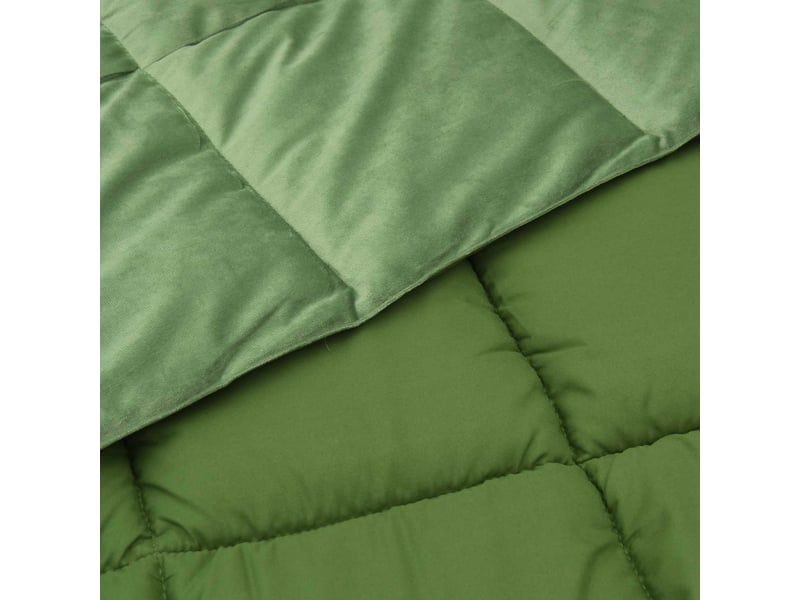  Duvet - couette complet toute l'année 155 x 220 cm 4 saisons vert  - Conforama E