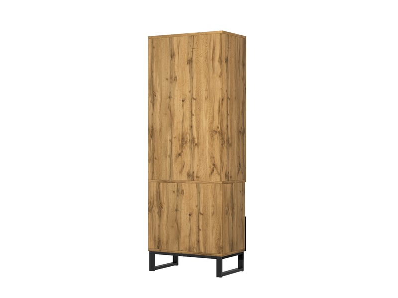 Armoire penderie avec 1 tiroir, étagères réglables et tringle à vêtements - Conforama E