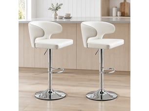 Bar coloris blanc <strong>MEULVA</strong> <strong></strong> - 45 cm