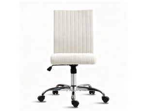 Chaise de bureau MEUBLIV avec assise réglable en hauteur