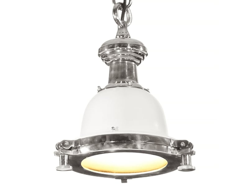 Lampe suspendue, suspension luminaire 24x24x137 cm aluminium  - Conforama B