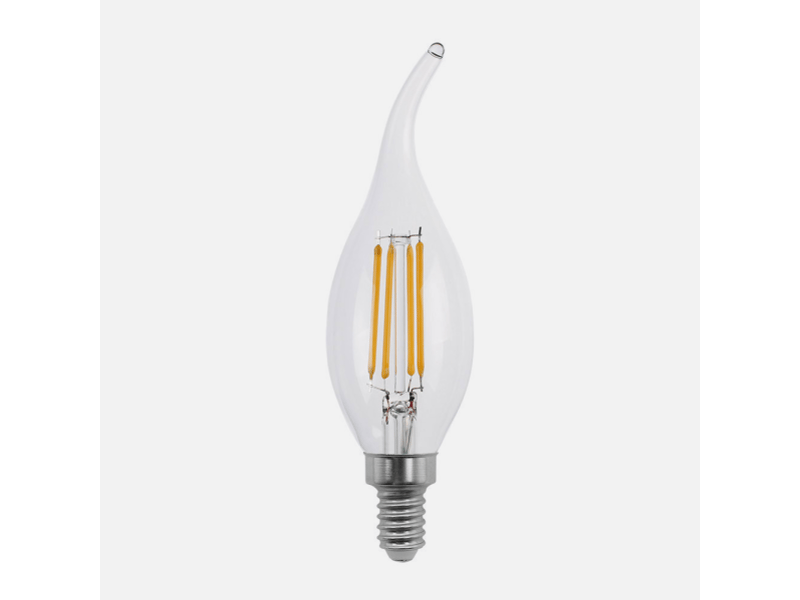  Ampoule led filament fabrilamp filamen bohemia e14 4 w 400 lm 2700 k transparent ø 35 mm dimmable 141332046 - Conforama C
