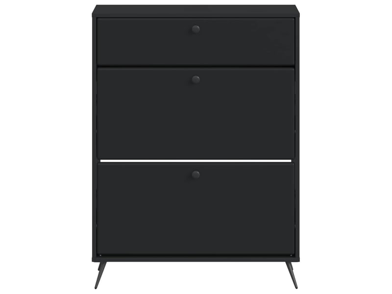  Meuble à chaussures, armoire à chaussures breda 78x24x103 cm bois d'ingénierie shl8193  - Conforama D