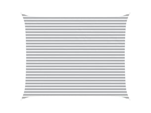 Voile d'ombre - voile d'ombrage - voile parasol gris clair et blanc 5 x 4 m