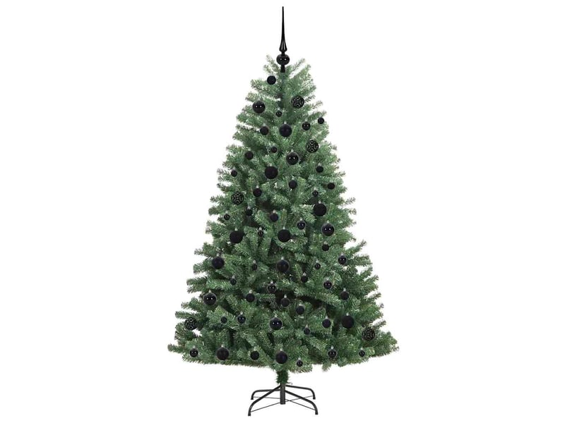  Sapin de noël artificiel, arbre de noël à branches articulées vert 180 cm shl888  - Conforama D