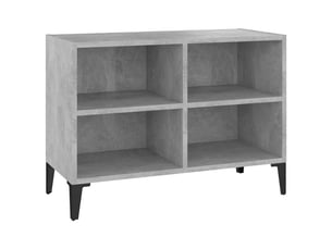 Meuble tv coloris gris 69.5 cm <strong></strong> <strong></strong>