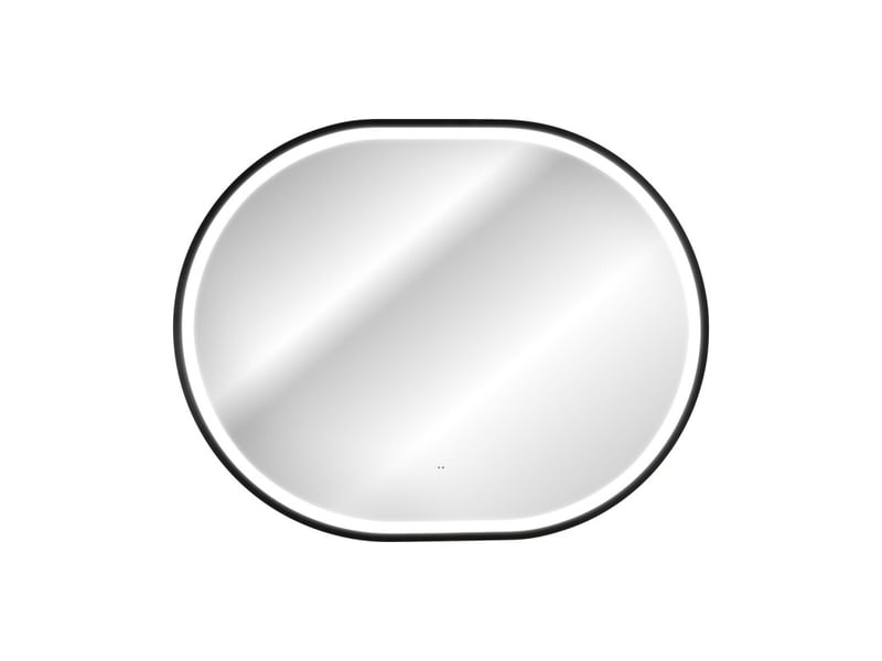  Miroir salle de bain led doré ovale 90x70 cm design  - Conforama A