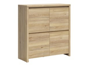 Buffet 4 porte(s)     - 105 cm coloris naturel 