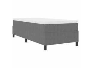 Lit simple 80x200 cm coloris gris