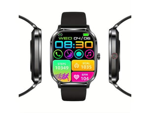 Montre connectee fitness unisexe hd 2.02 bluetooth capteur cardiaque autonomie 15 jours