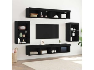 Meuble tv coloris noir 80 cm <strong></strong>  <strong></strong>