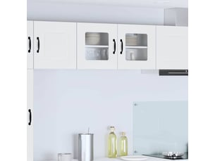 Meuble mural de cuisine | armoire de cuisine blanc 80x31x40cm shl6716
