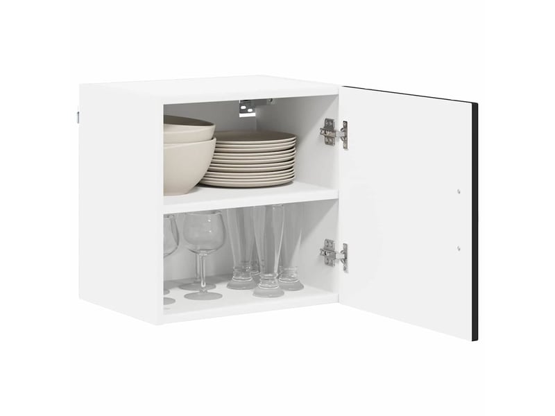 Meuble mural de cuisine, armoire de cuisine noir 40x31x40cm bois d'ingénierie shl5450 - Conforama C