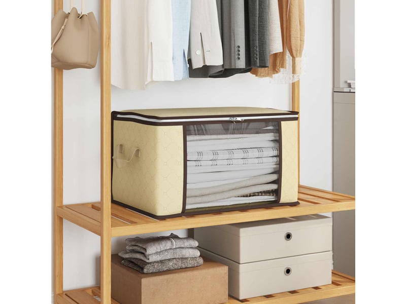  Boîte de rangement avec fenêtre latérale transparente 6 pcs shl46302  - Conforama B
